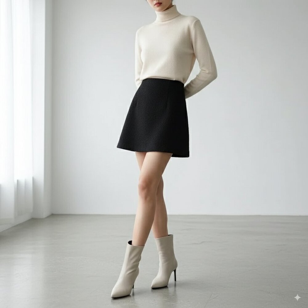 Revolve Alias Mae Off White All Leather Bootie Size 36 NIB
